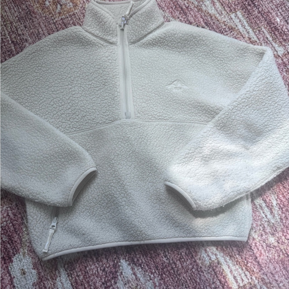 Aritzia polartec fleece 1/2 zip size xxs